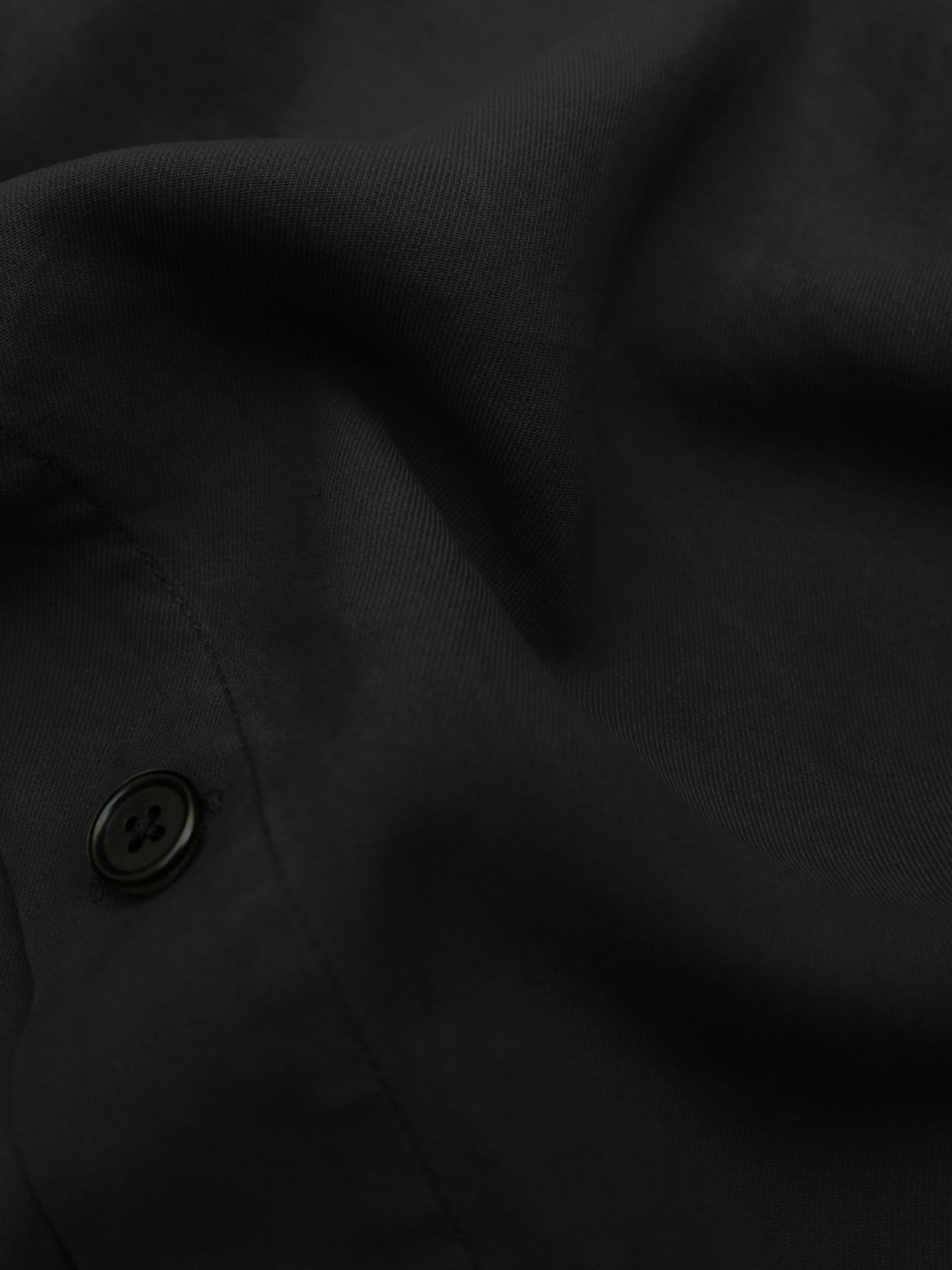 CARPASUS — Overshirt Abaca Black — view 4