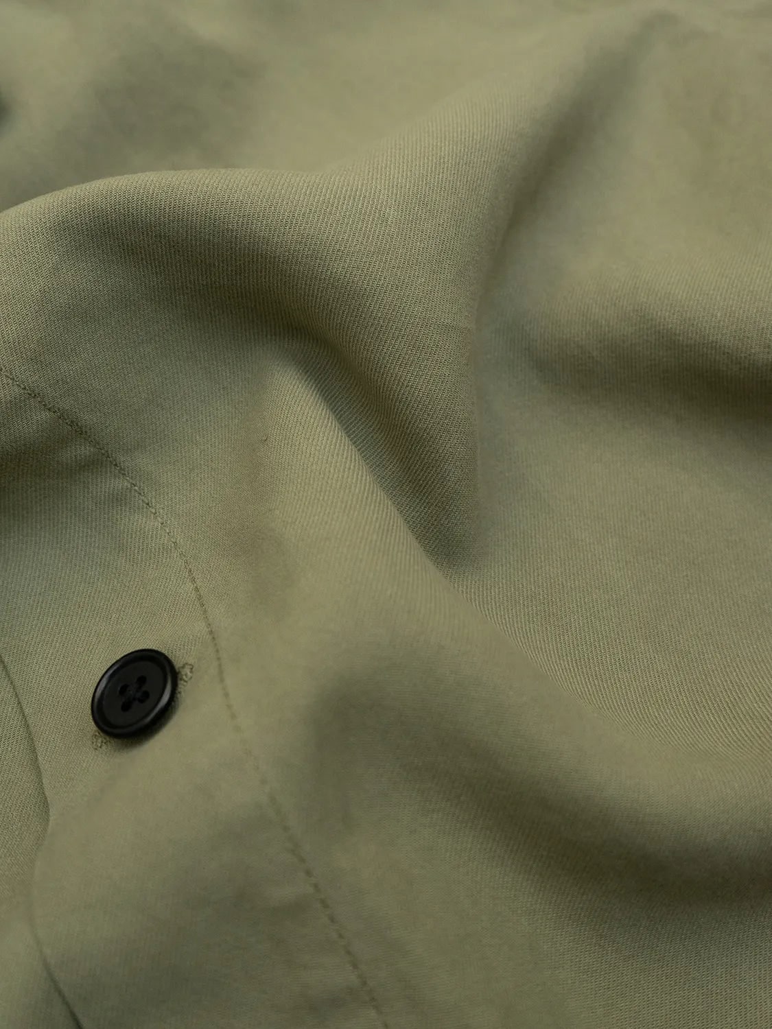 CARPASUS — Overshirt Abaca Olive — view 4