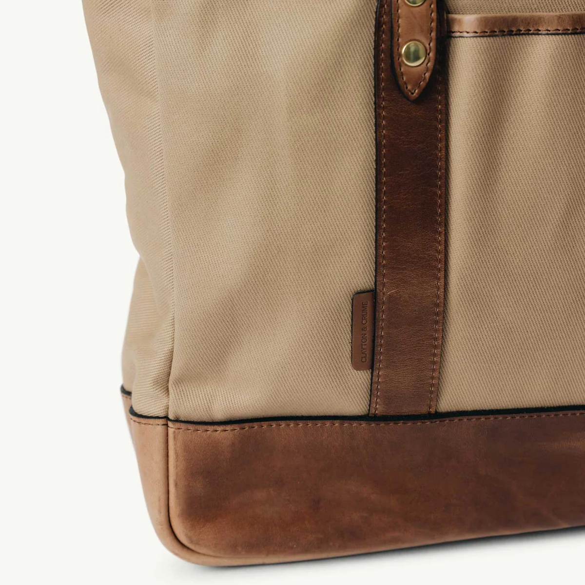 Clayton & Crume — Canvas Market Tote — view 3