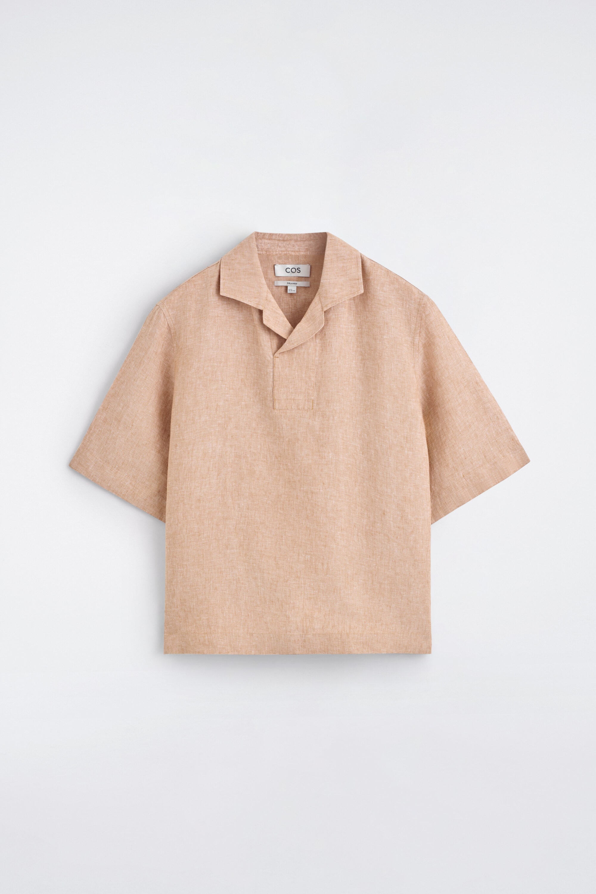 COS — Linen Popover Shirt — view 6