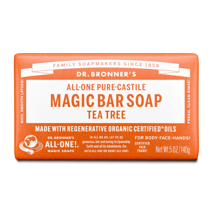 Dr. Bronner’s — Tea Tree Pure-Castile Bar Soap — view 2