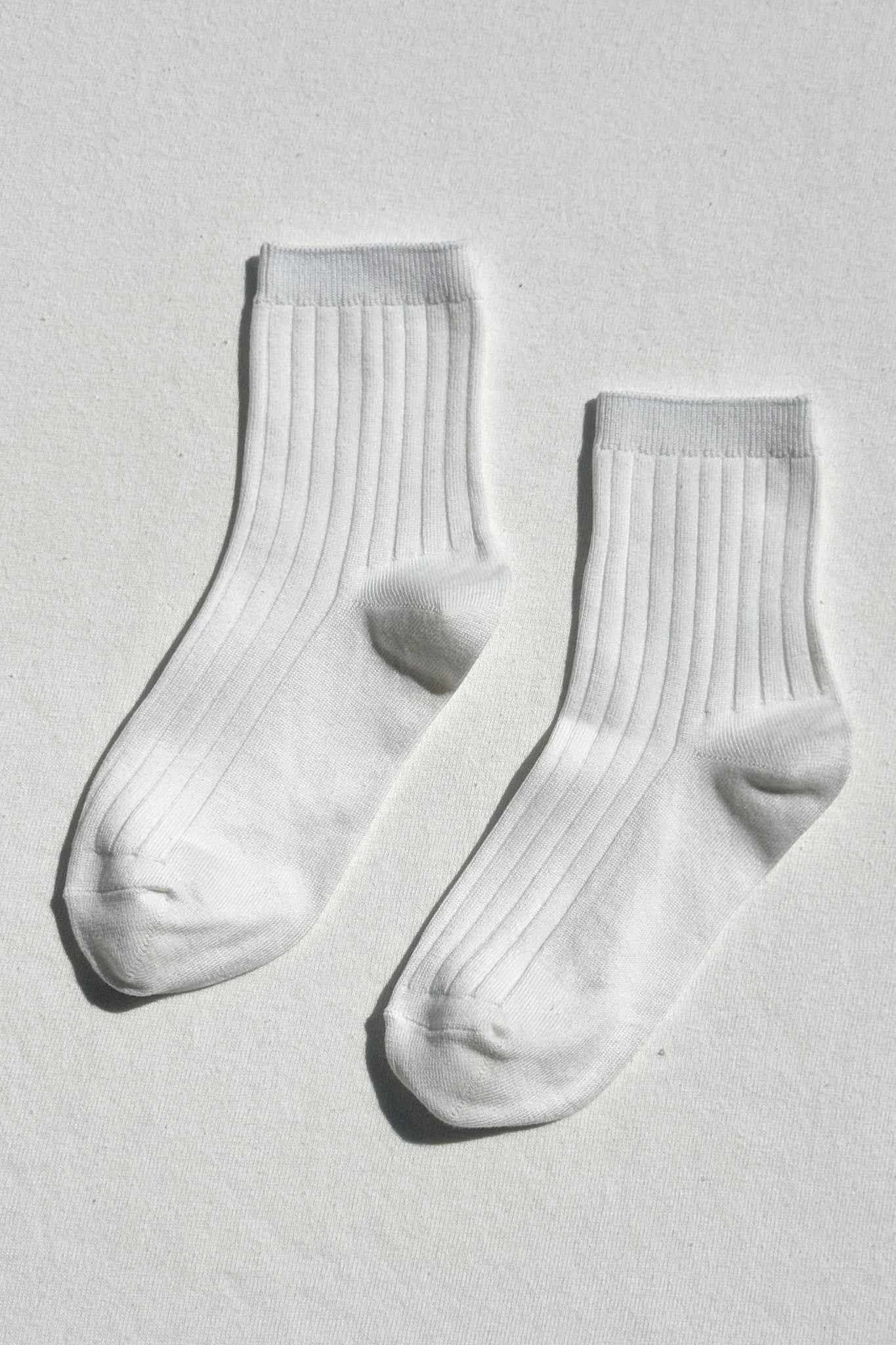 Le Bon Shoppe — Her Socks (MC cotton) - Classic White — view 6