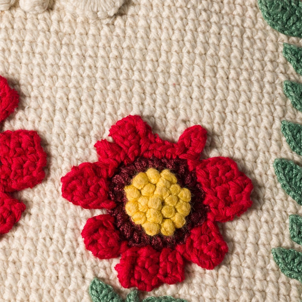 Miu Miu — Ivy embroidered cotton handbag — view 5