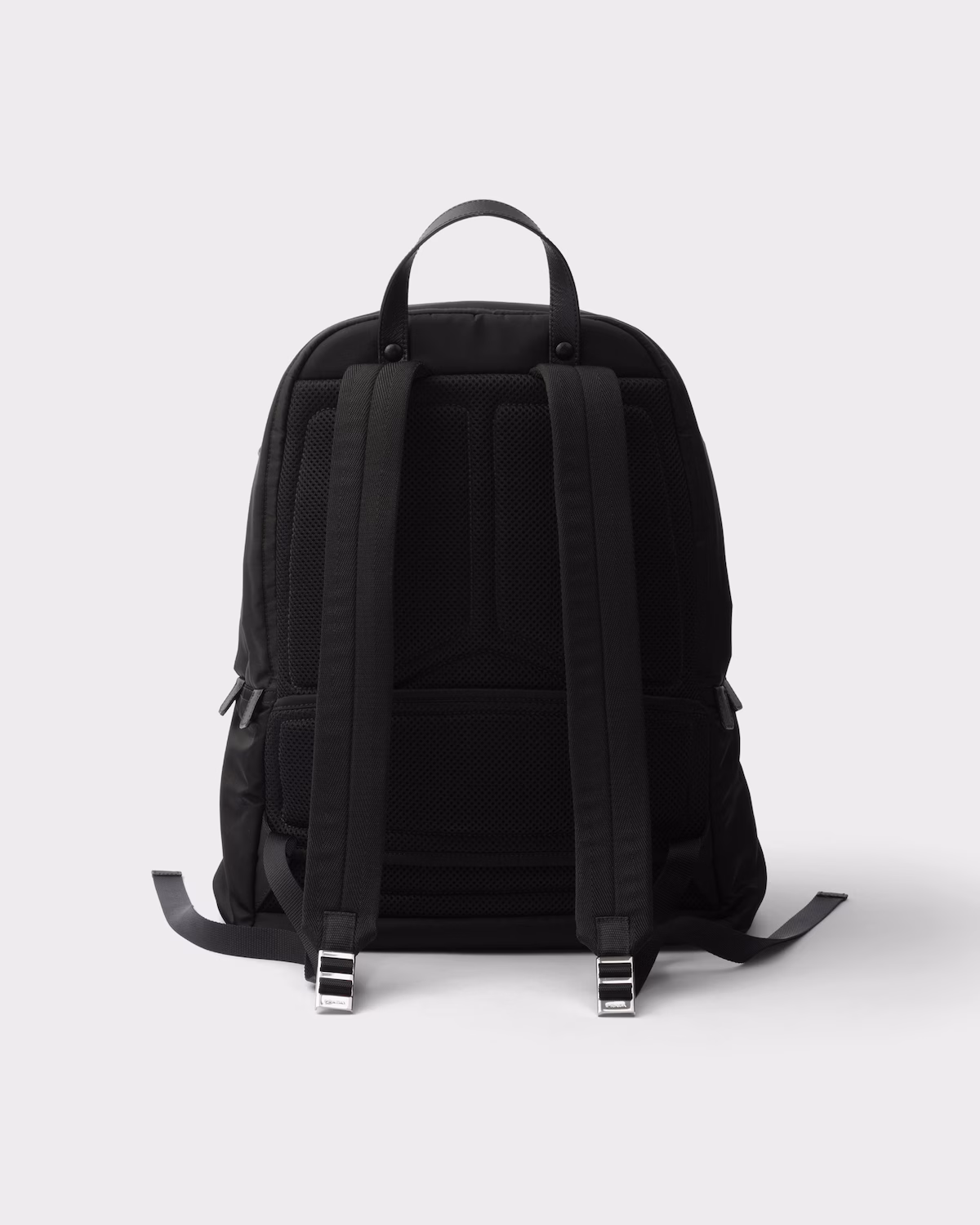 Prada — Re-Nylon and Saffiano Leather Backpack — view 3