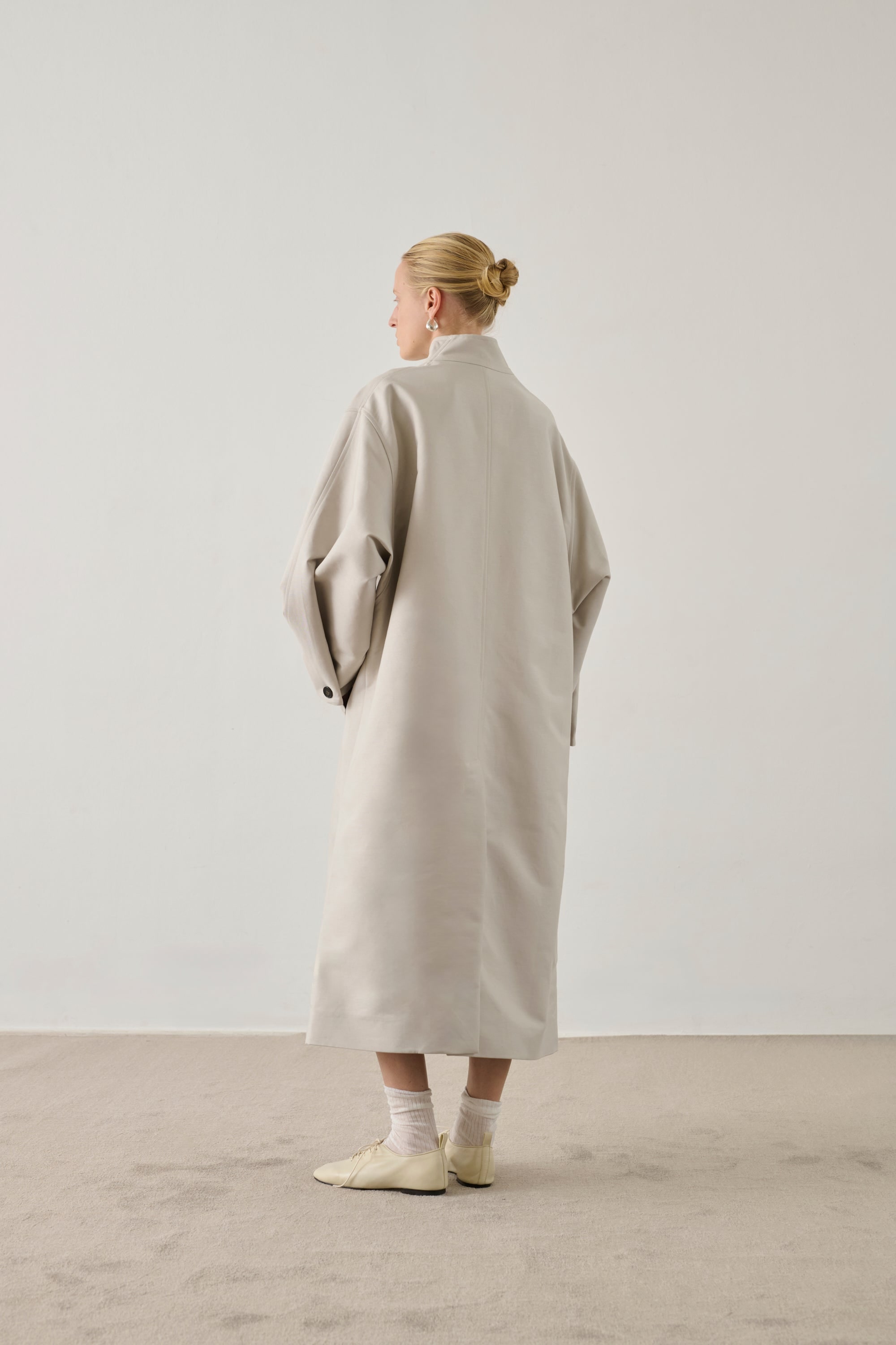 Soeur — Grey Hyacinthe Coat — view 2